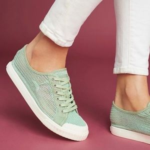 NWT Tretorn Tournament Net Green Sneakers size 7